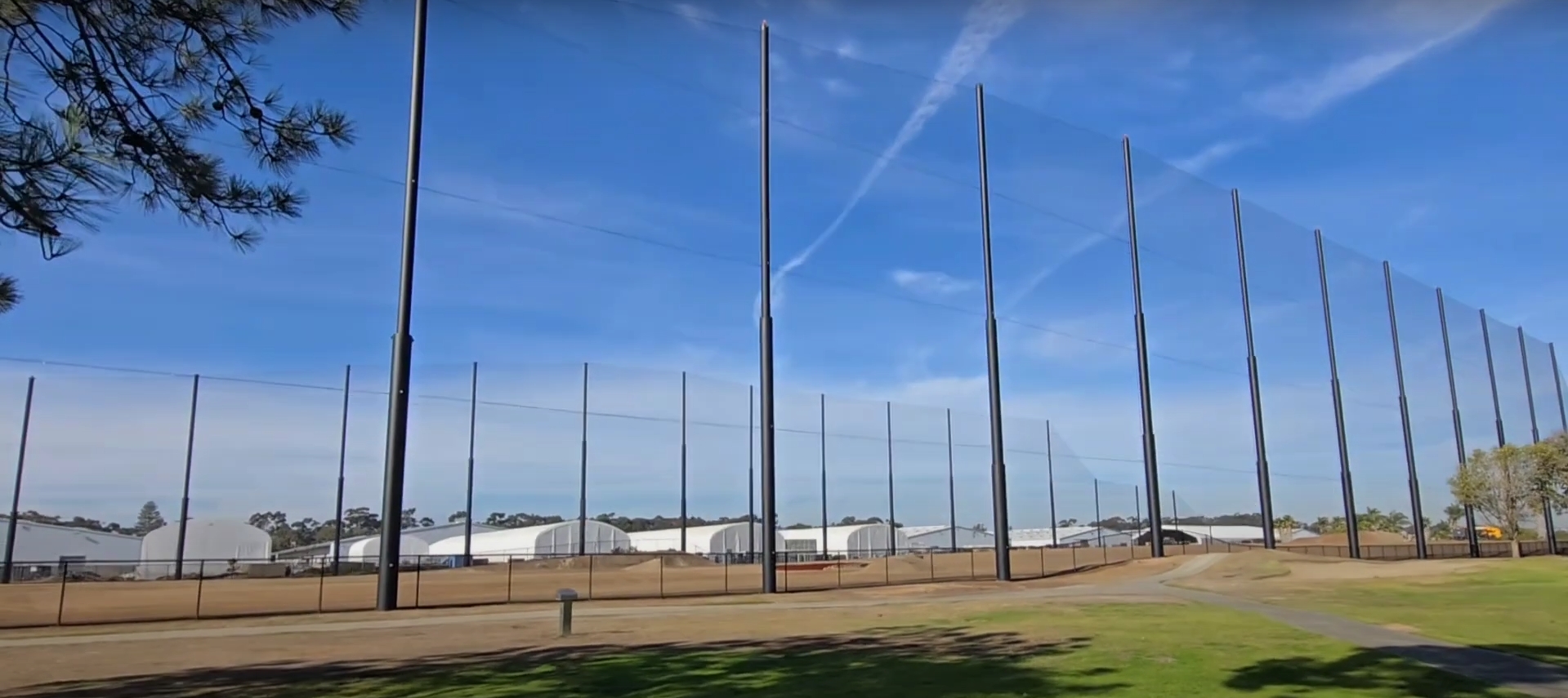 Sea N Air - Golf Course Netting Installation 2